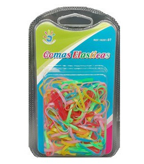 GOMAS ELÁSTICAS MULTICOLOR