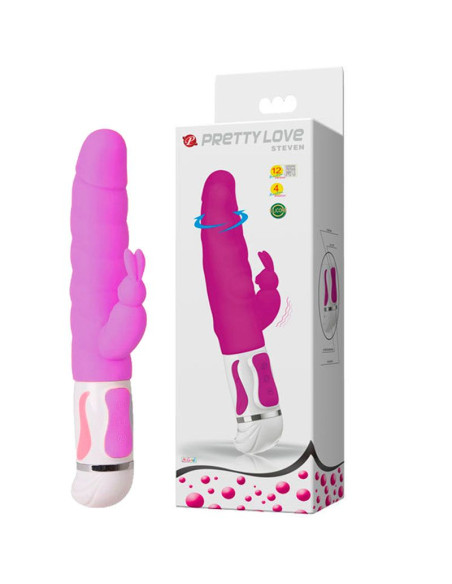 Vibrador Pretty Love Steven Rotativo – Estimulador rotativo para placer intenso