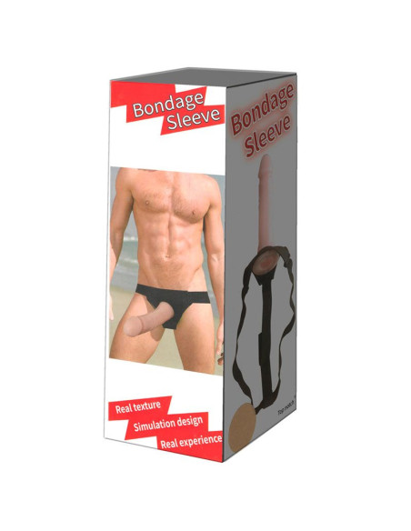 Bondage Sleeve Arnés, control y placer en juegos de dominación.