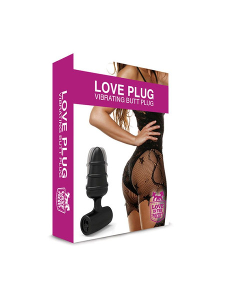 Love Plug Vibrating, plug anal con vibración intensa. Venta en maquinas vending.