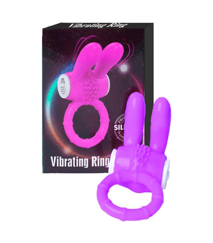 Anillo conejito Teba, anillo vibrador para placer máximo.