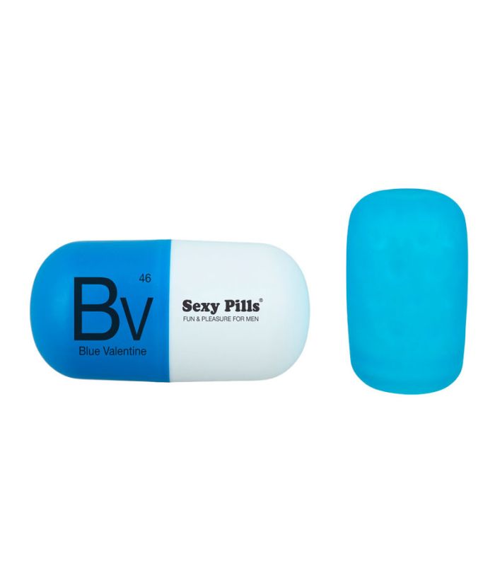 Sexy Pills Blue Valentine, cápsulas para mejorar el placer y rendimiento.