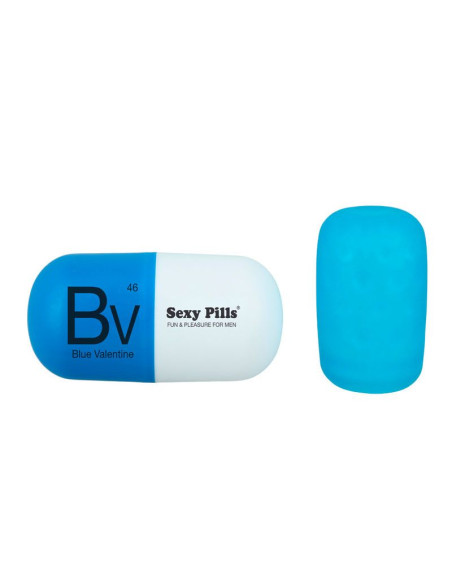 Sexy Pills Blue Valentine, cápsulas para mejorar el placer y rendimiento.