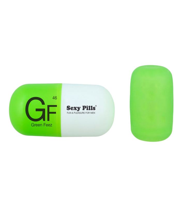 Sexy Pills Green Feez, cápsulas naturales para placer y energía.