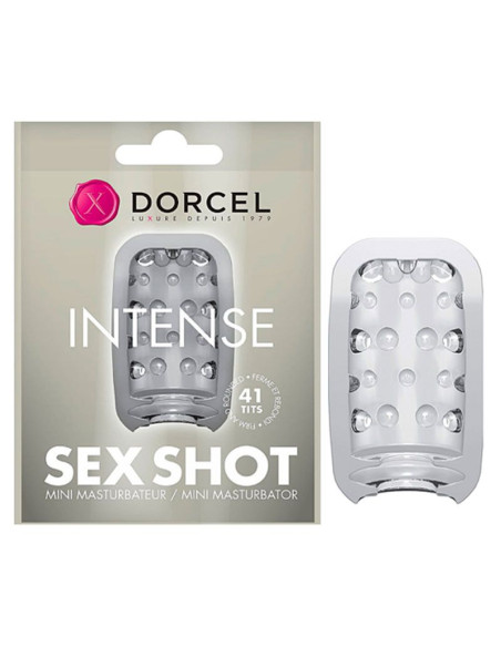 Mini Masturbador Dorcel Intense, masturbador compacto para placer intenso.