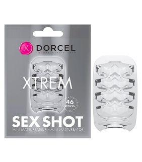 Mini Masturbador Dorcel Xtrem, masturbador compacto para placer extremo.