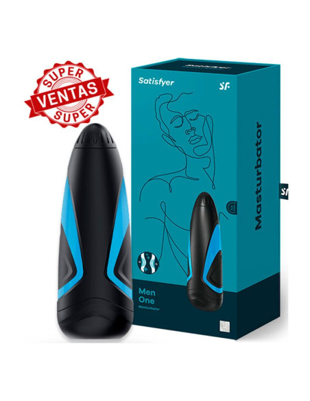 Satisfyer Men One, estimulador íntimo de alta tecnología para el placer masculino.