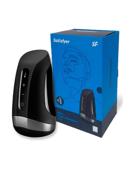 Satisfyer Men Heat Vibration, estimulador íntimo con calor y vibración