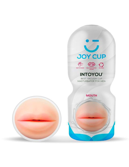 Masturbador Boca Joy Cup, para placer íntimo realista.