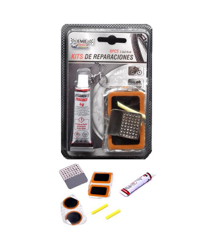 Kit de reparación de pinchazos para llevar en la bici - CLC