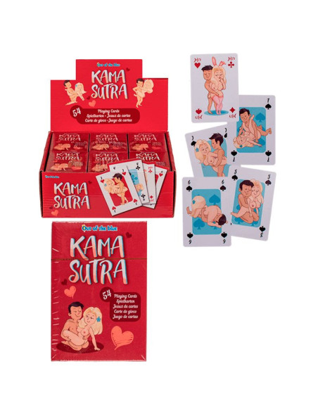 Juego de cartas eróticas Baraja Kamasutra Comic para diversión en pareja