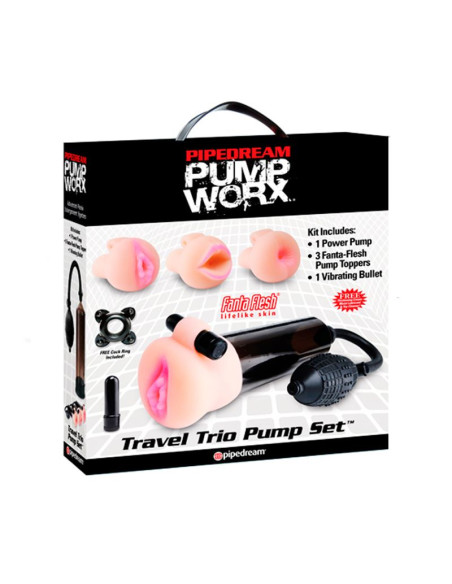 Bomba de Succión con Masturbador juguete erótico para adultos