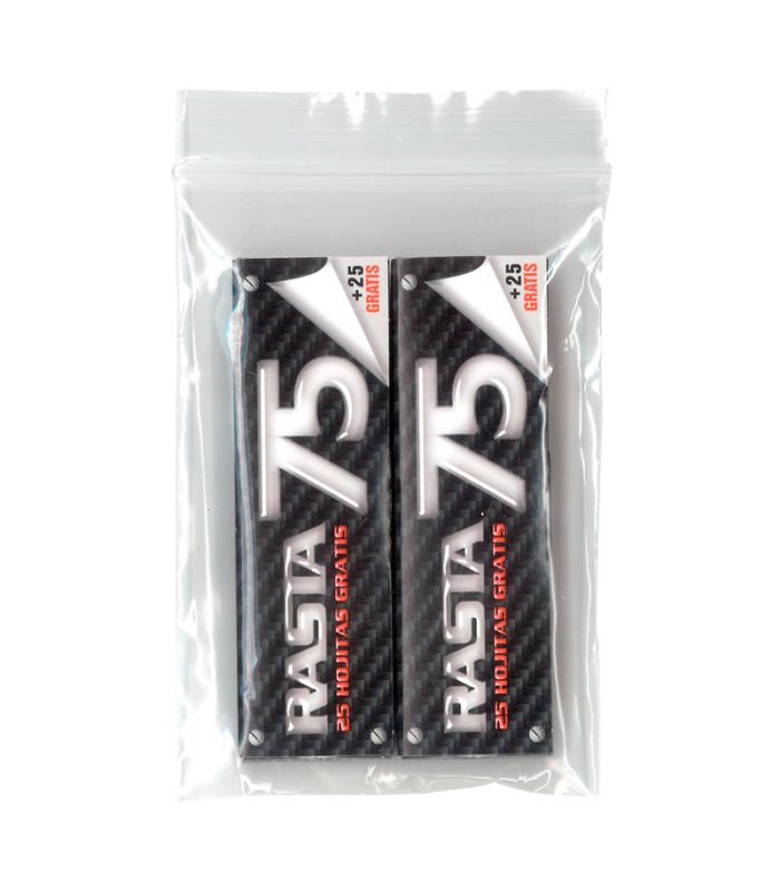 Bolsita Rasta 75 papel de fumar barato