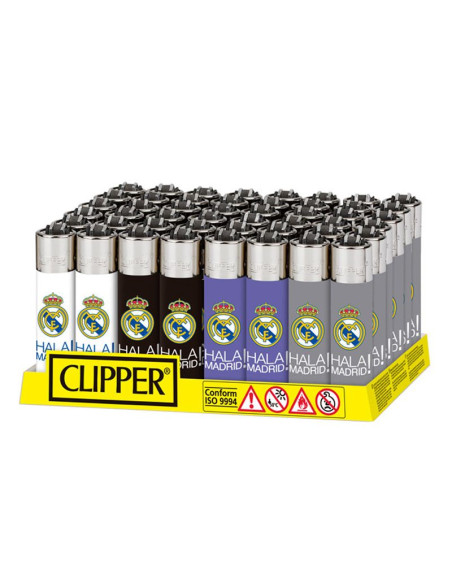 Mechero Clipper Hala Madrid complemento fumador especial equipos futbol