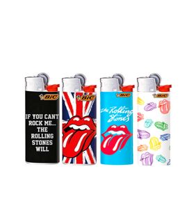 Mechero BIC Piedra Rolling Stones para estancos, fumadores y máquinas expendedoras