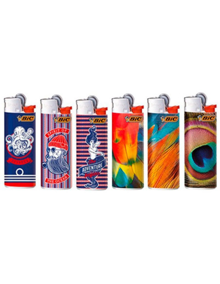 Mechero BIC Piedra Decorado para estancos, fumadores y máquinas expendedoras