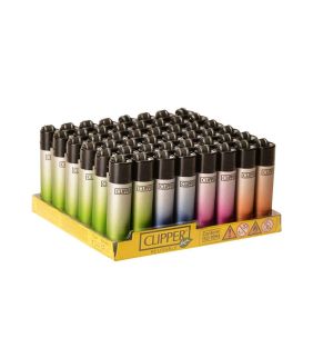 Clipper CP22 Met Gradient Silver +BW para estancos, fumadores y máquinas expendedoras