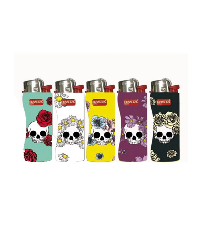 Mechero Rasta Mini Anatómico, encendedor compacto y colorido para fumadores