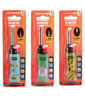 Mini mechero de cocina con diseño Rasta