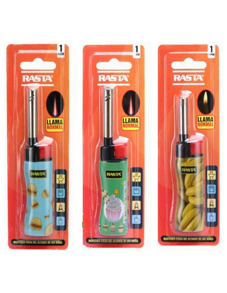 Mini mechero de cocina con diseño Rasta