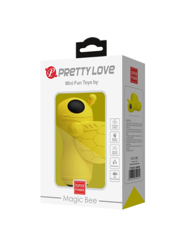 Estimulador de dedo recargable con 12 modos impermeable compacto