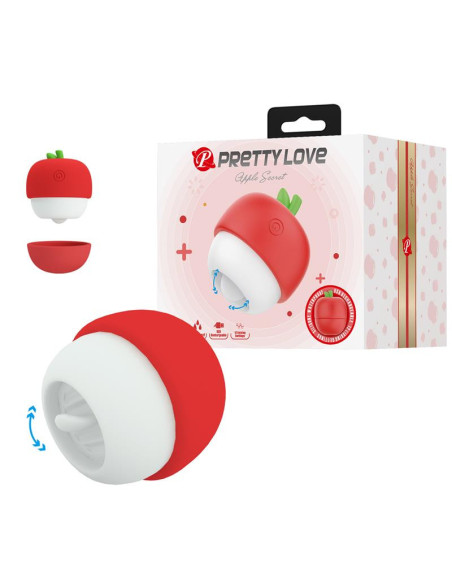 Estimulador clitoriano recargable lengua de silicona 12 patrones compacto