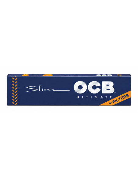 OCB Slim Tips Ultimate papel de liar ultrafino con filtros King Size
