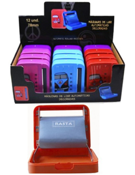 Liadora RASTA con estuche decorado para papel de fumar en estancos y puntos automáticos