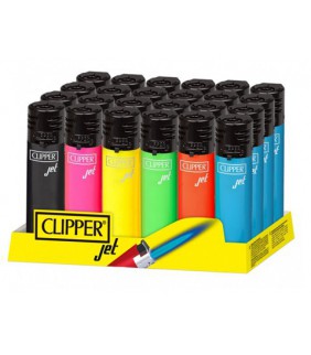 Encendedor Clipper classic jet flame colores surtidos