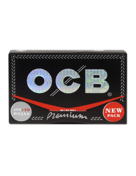 OCB Premium 1.1/4 450+50 papel de fumar y accesorios