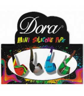 Pipa de silicona flexible y resistente en colores aleatorios