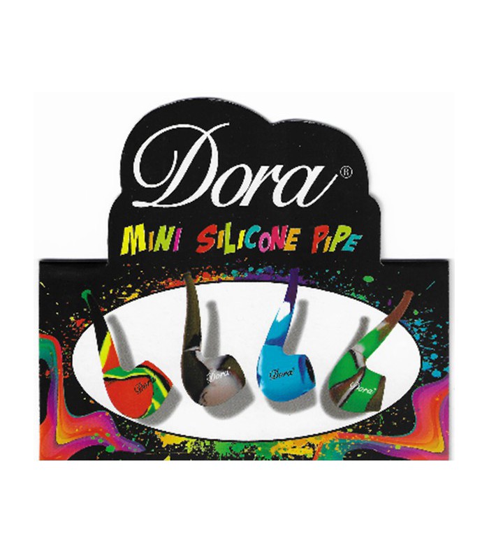 Pipa de silicona flexible y resistente en colores aleatorios